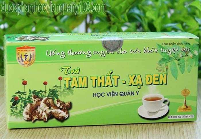 Trà tam thất xạ đen - Học viện Quân Y