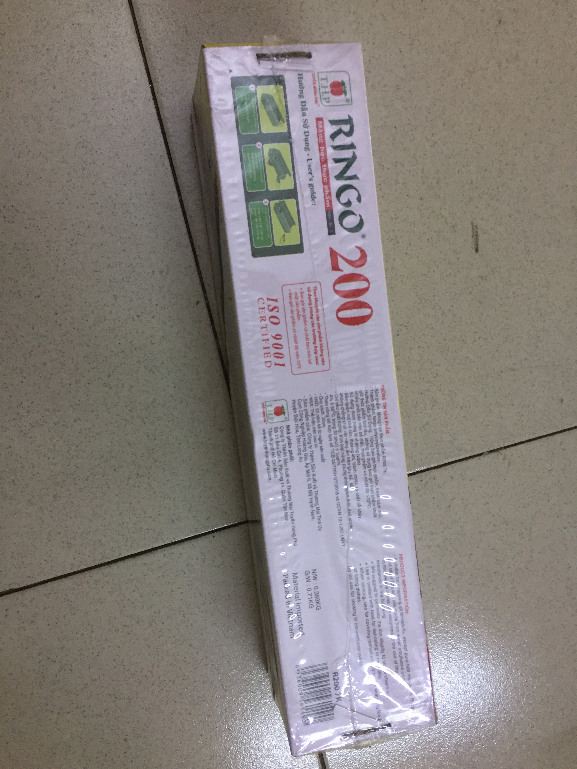Màng bọc thực phẩm RINGO RE WRAP 200 (30cm x 90m)