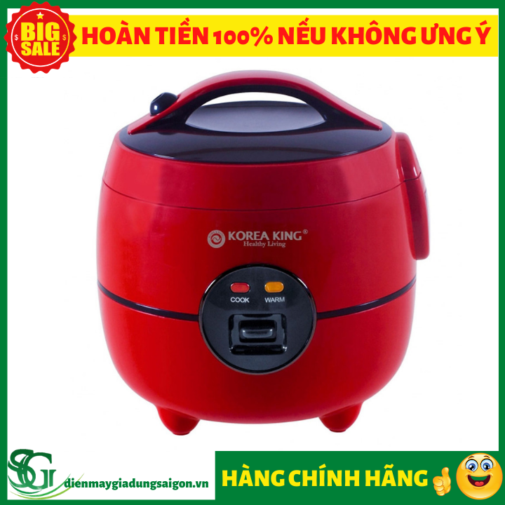 [HCM]NỒI CƠM ĐIỆN KOREA KING KRC-1200P (New)