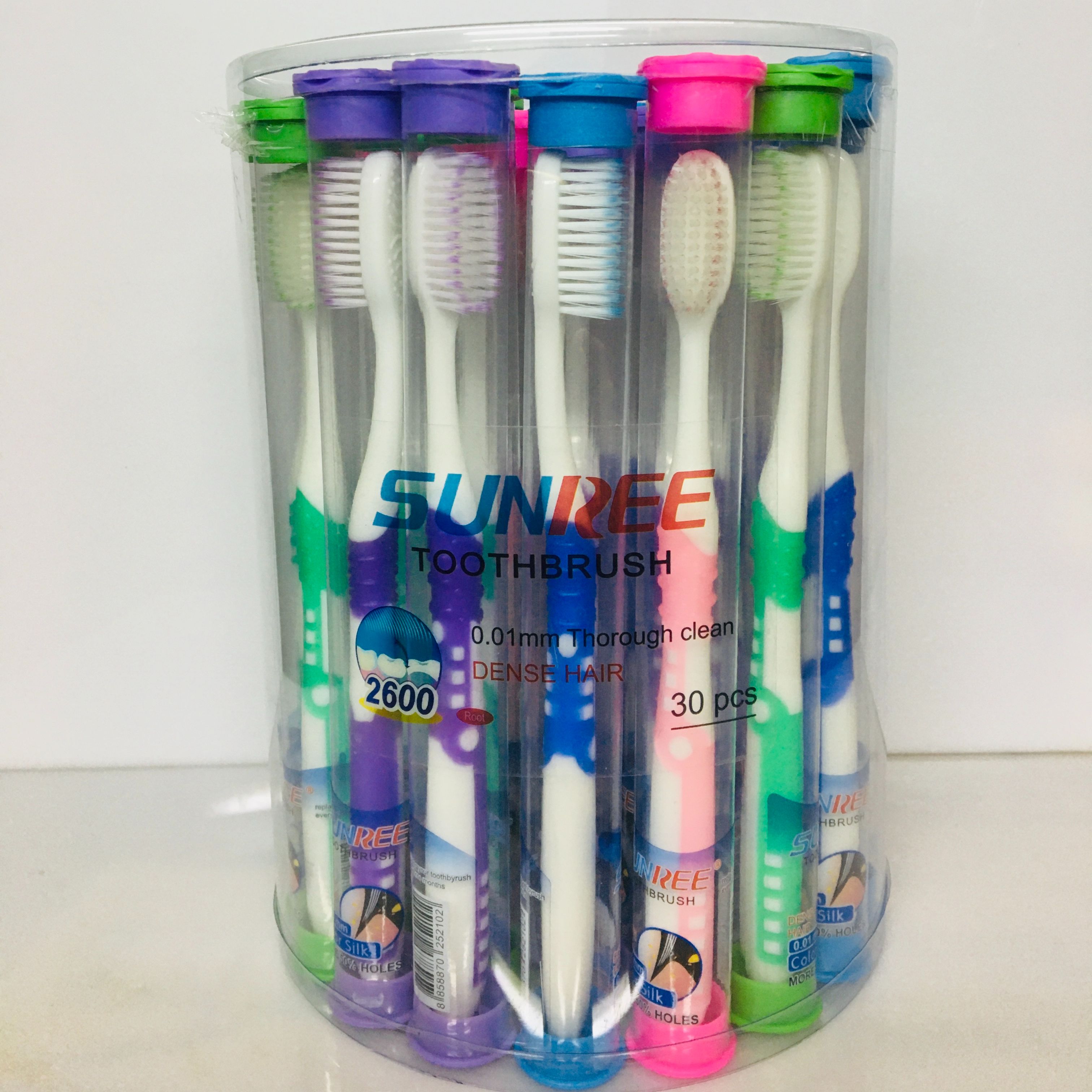 Combo 10 Bàn Chải Đánh Răng Sunree Thái Lan Siêu Mềm 0.01mm