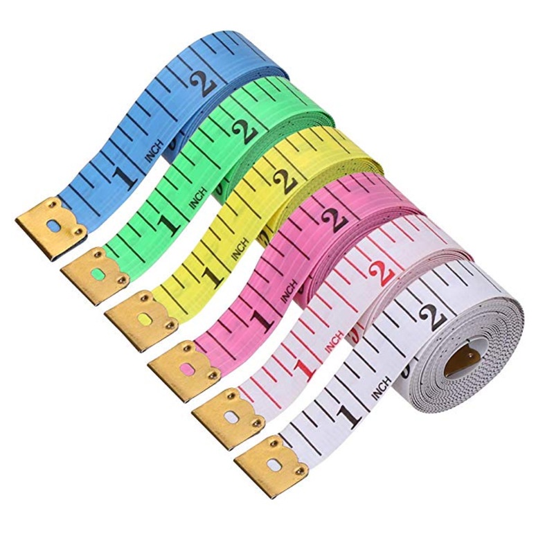 [ Ship hỏa tốc HN ] Thước dây đo 150cm - Thước dây may đồ, đo eo - Thước Dây Mềm May Đo Quần Áo