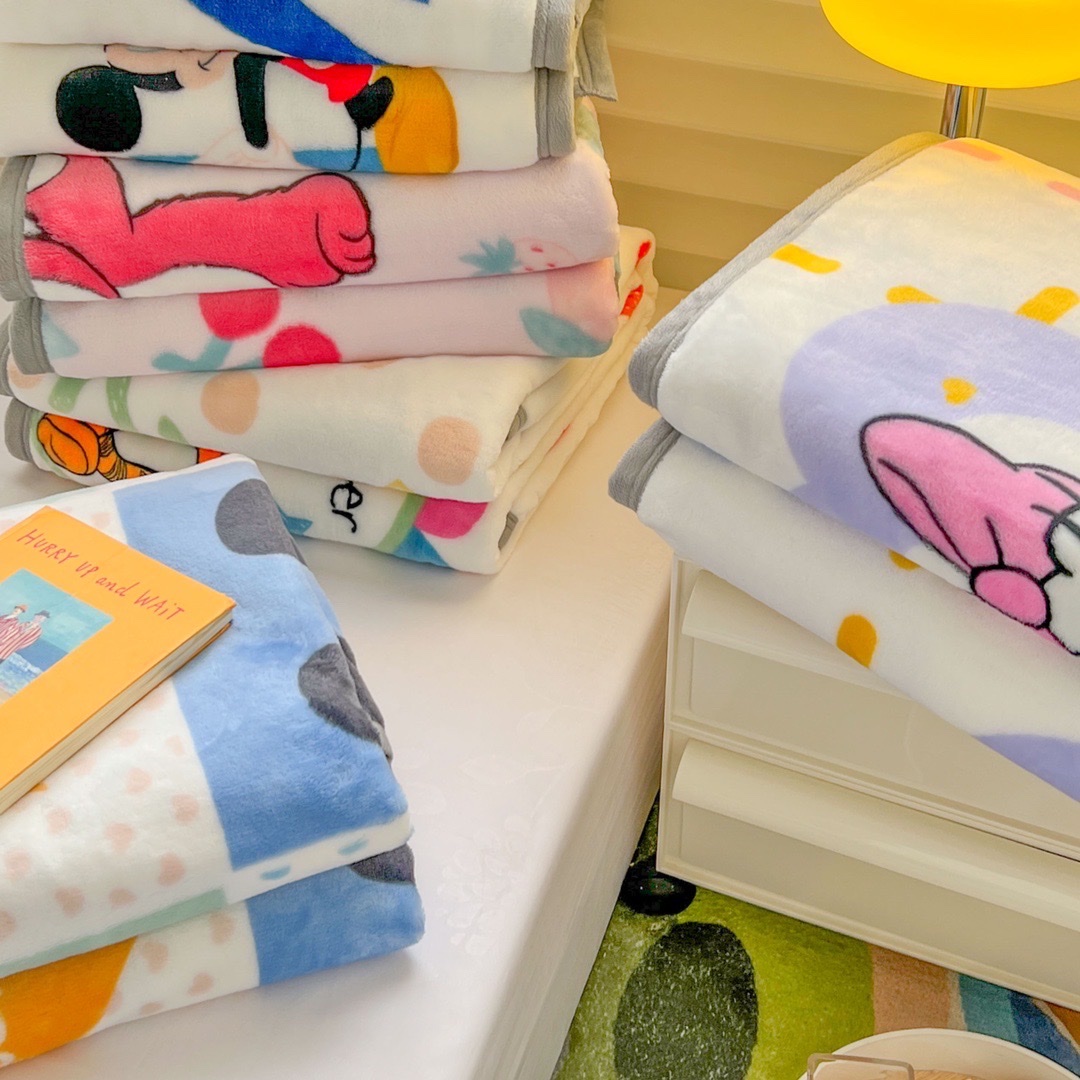 Blanket snow milk cartoon multi-purpose