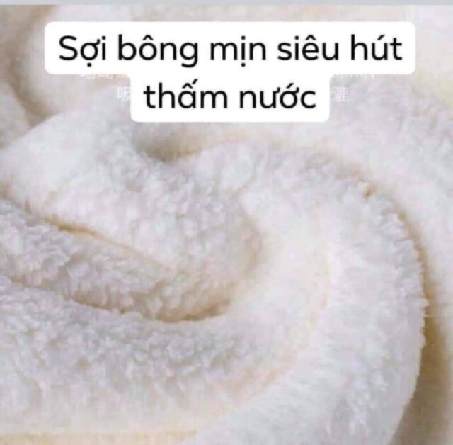 Khăn quấn tóc siêu thấm khô nhanh ( hàng chuẩn, chất đẹp)