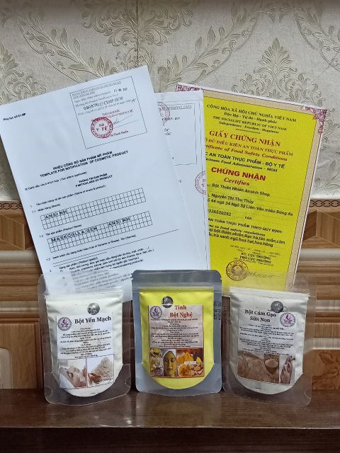 100g tinh bột nghệ trắng da & mờ nám