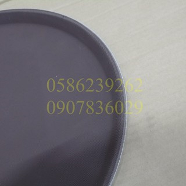 Khay tròn phục vụ chống trượt 35cm