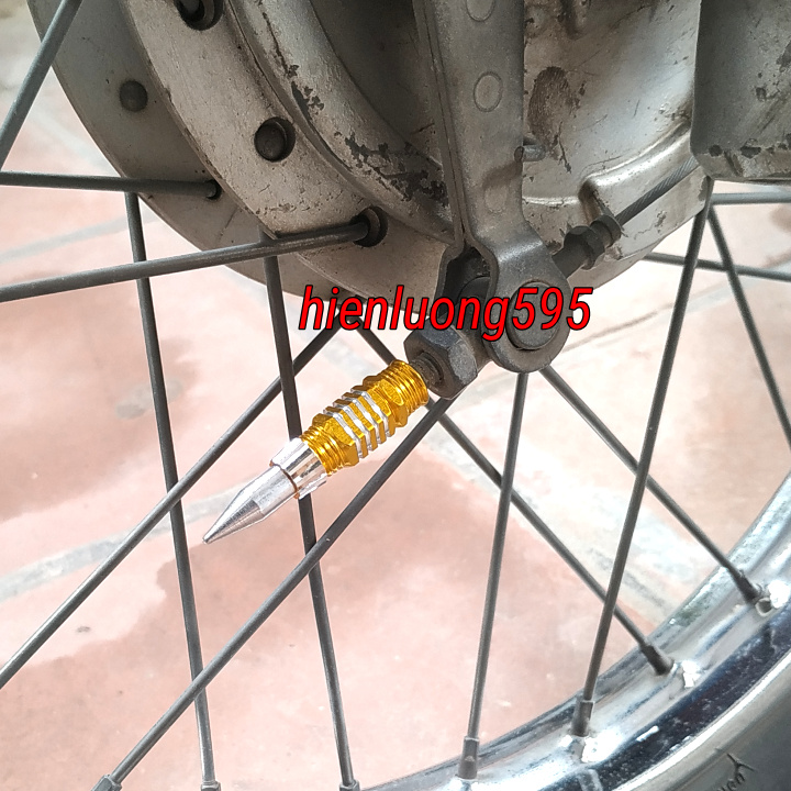 Ốc trang trí gắn đũa phanh xe máy (giá 01 đôi)
