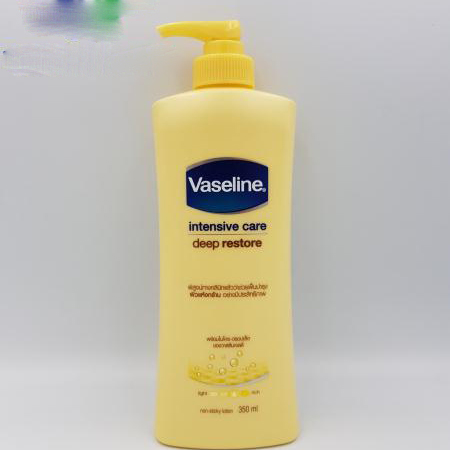 Sữa Dưỡng Thể Trắng Da Vaseline Intensive Care Deep Restore Thái Lan 350ml