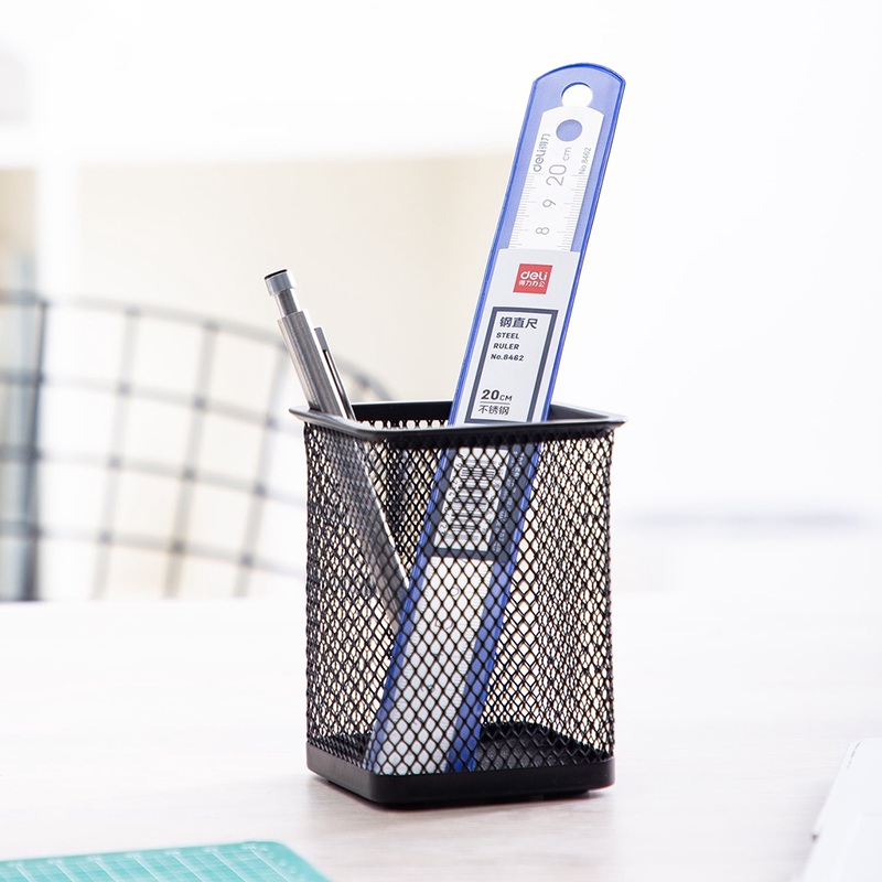 Thước kẻ sắt - Steel Ruler Deli 20 / 30 cm