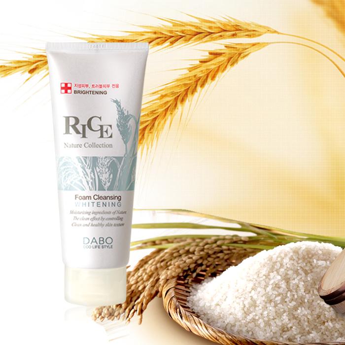 Sữa rửa mặt trắng da Dabo Gạo cao cấp Hàn Quốc 150ml
