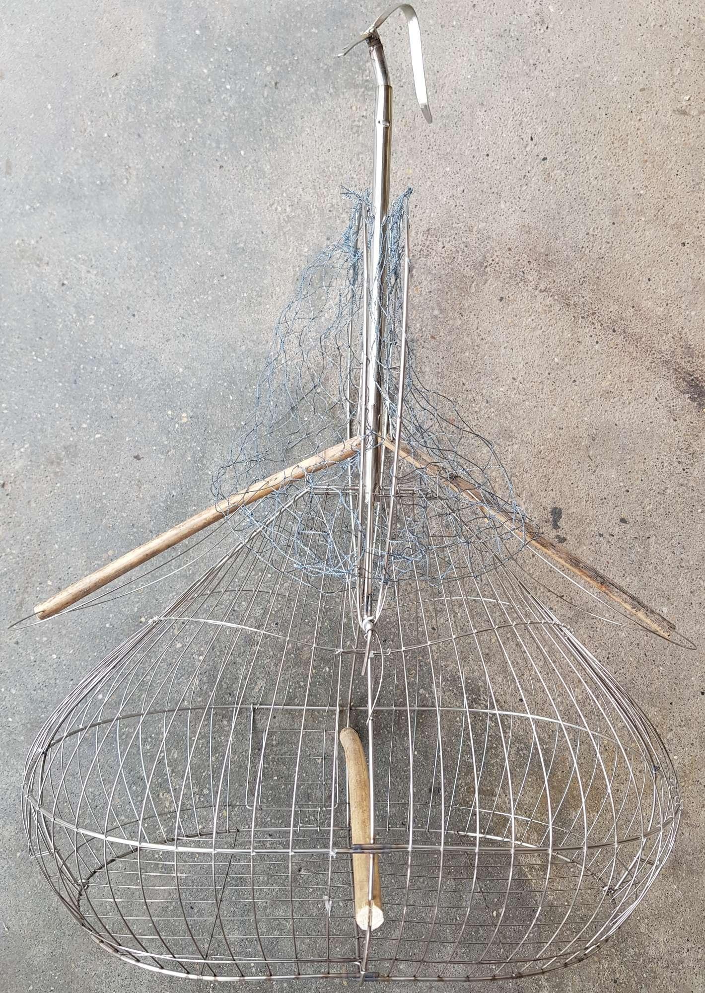 Lồng bẫy chim chào mào, khướu, chích chòe chất liệu inox