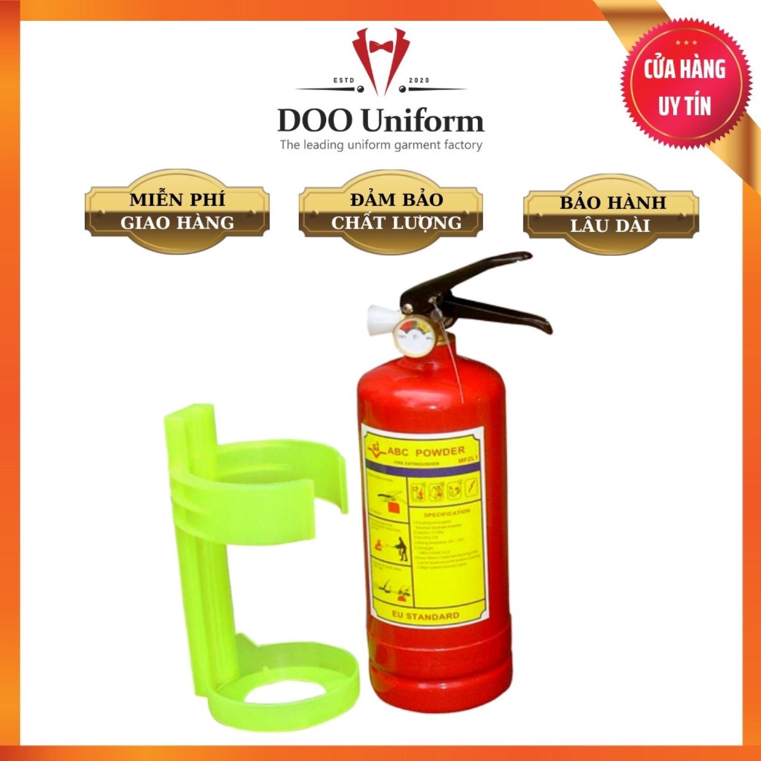 Bình ᴄhữa cháy bột, bình cứu hỏa mfz2 abc vinfire 2kg