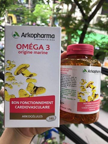Dầu cá omega 3 Arkopharma