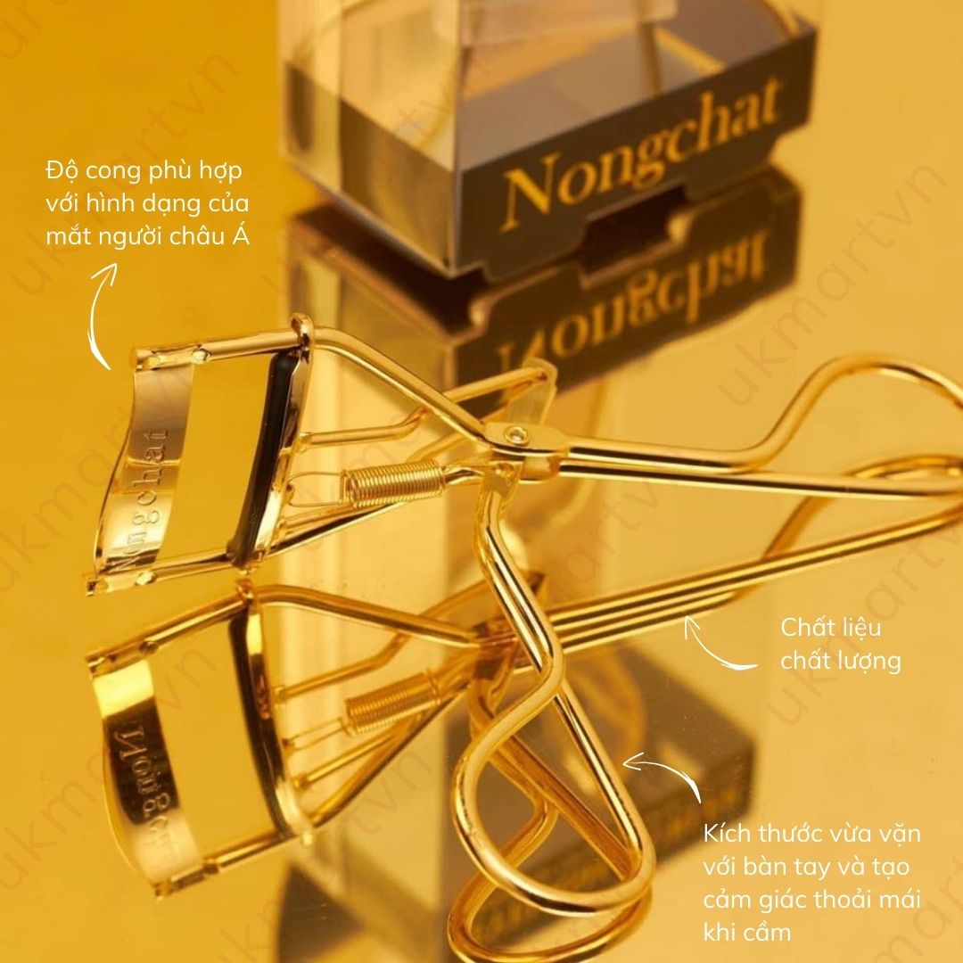 Kẹp Bấm Mi Nongchat EyeLash Curler Uốn Mi Cong