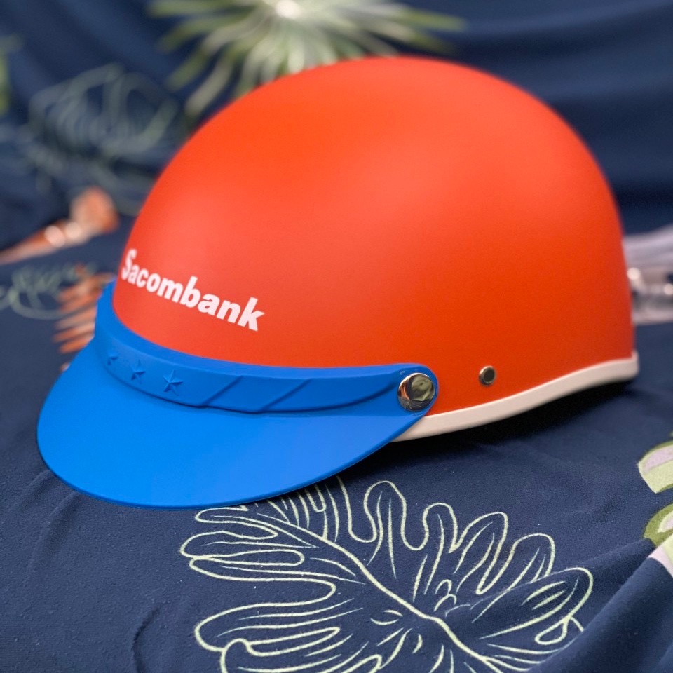 [HCM]Nón bảo hiểm Sacombank