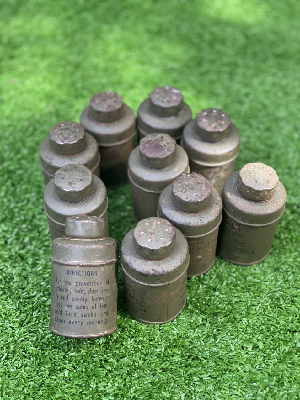 Chai phấn Foot Power USA , Hộp phấn Mỹ