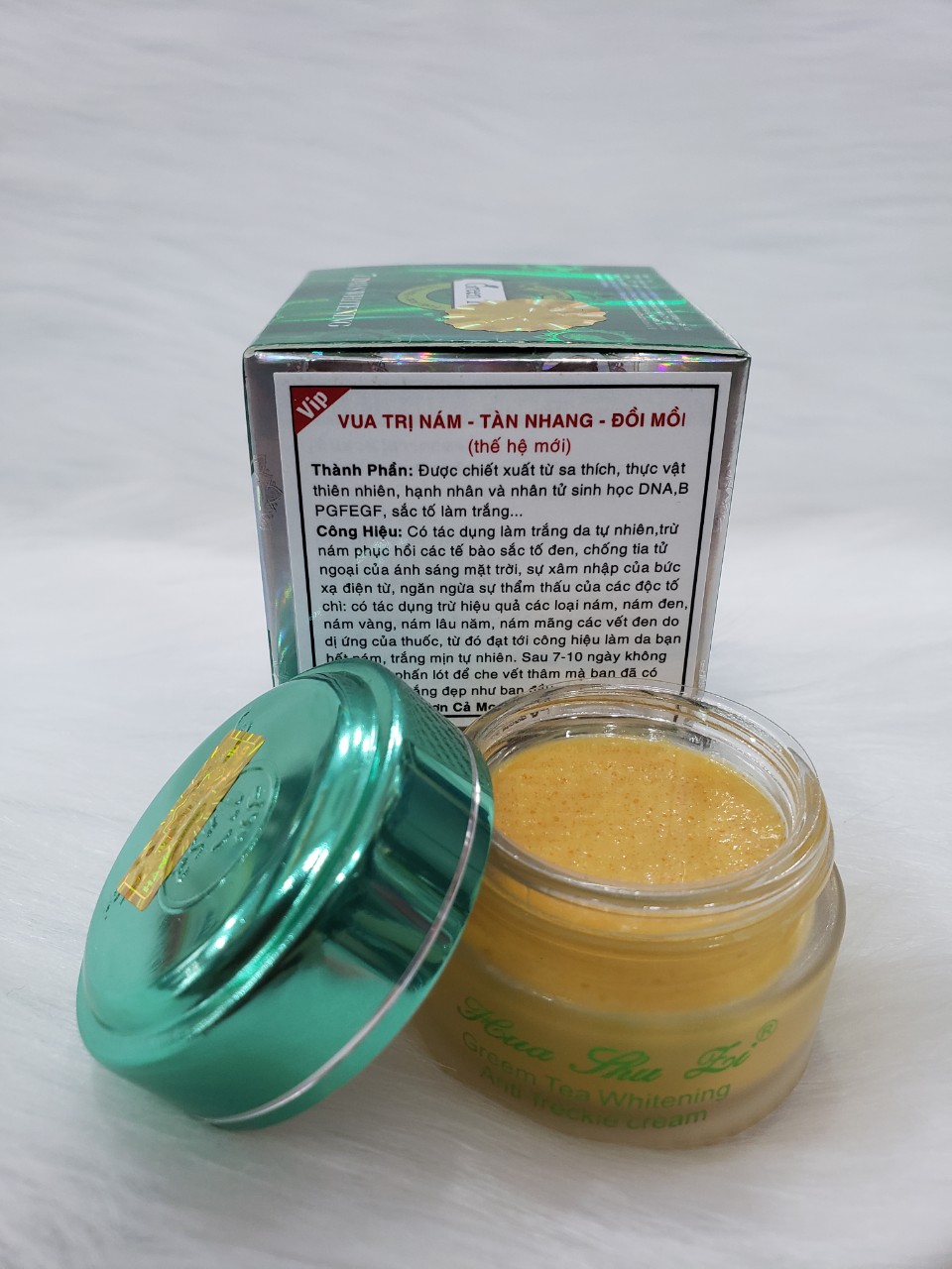 [HCM]Kem trắng da 7 ngày Green tea