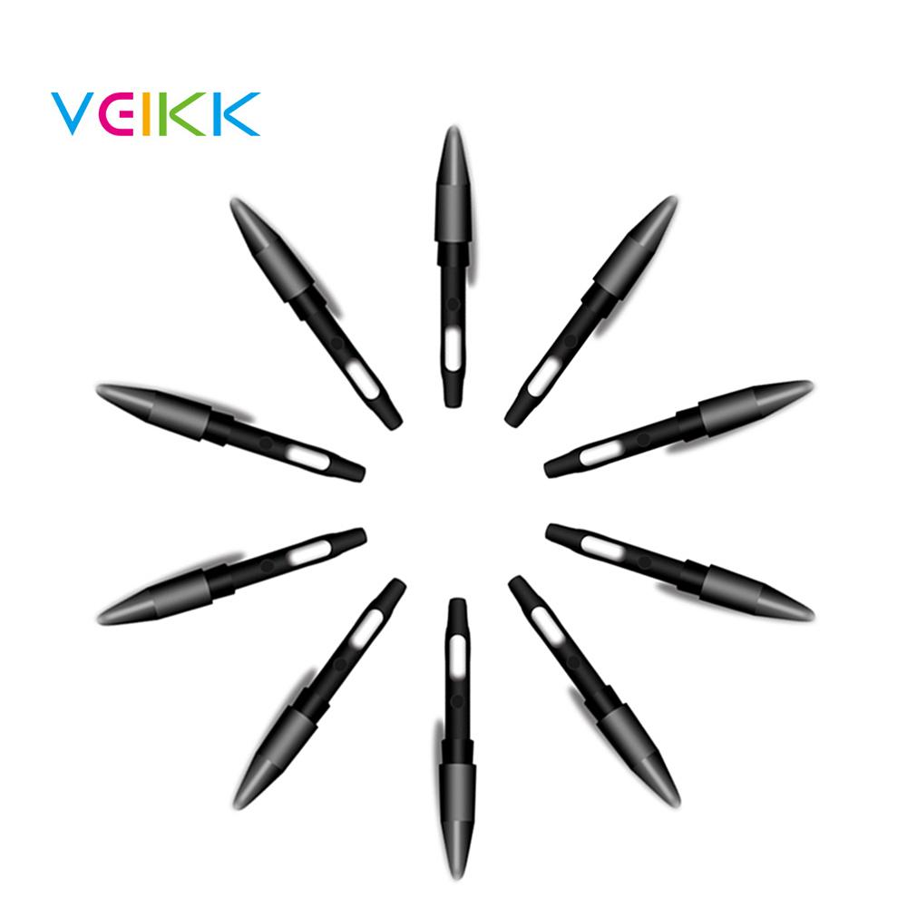 VEIKK P001 Pen nibs for S640 and A30 drawing tablet(10 pcs)