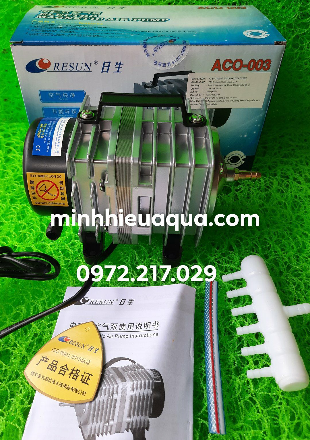 [HCM]Máy sủi khí oxi Resun ACO-003