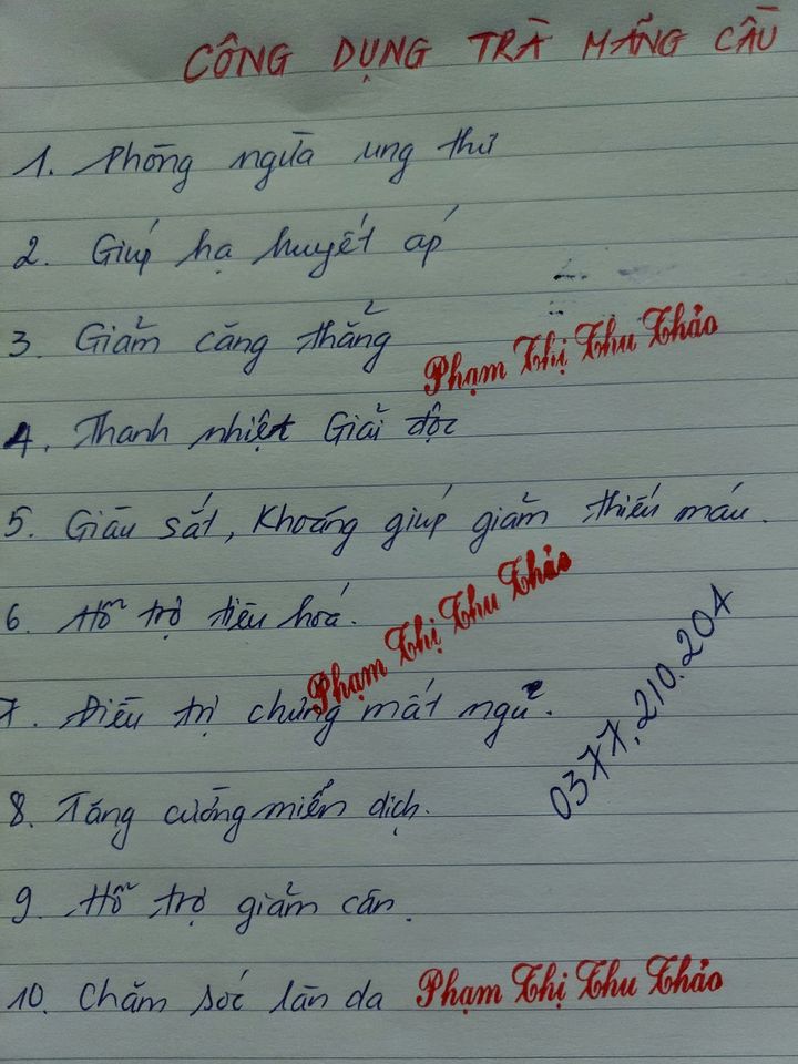 Trà mãng cầu phơi khô, không vỏ (1kg)