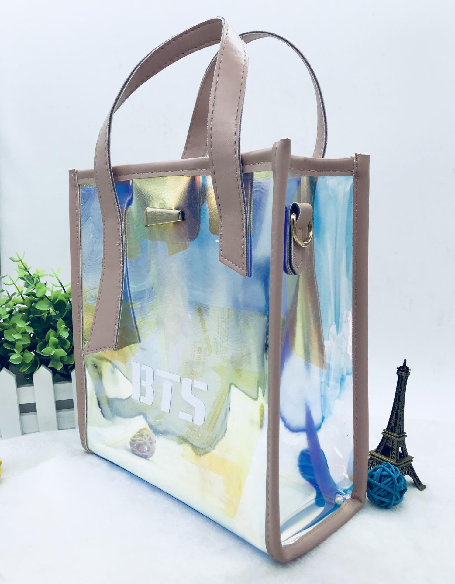 Túi xách hologram BTS đầy màu sắc