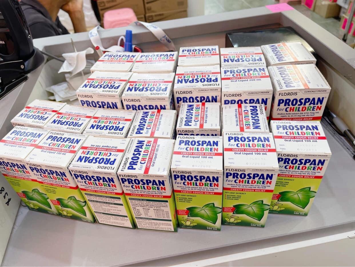 Siro ho Prospan Úc 100ml ( Hàng xách tay nội địa Úc)