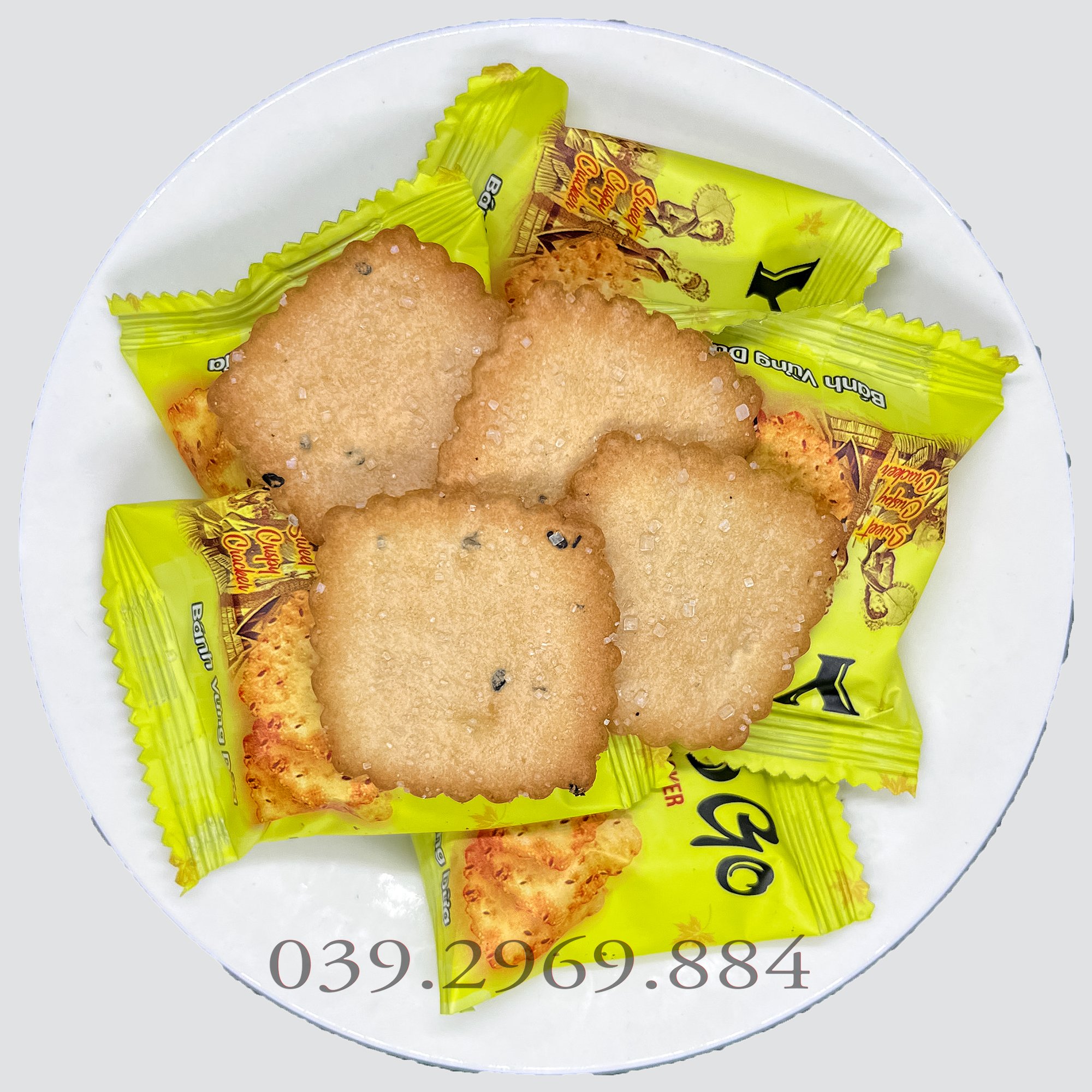 Bánh Mặn Vừng Yogo Thơm Ngon 250g/ 500g/ 1kg