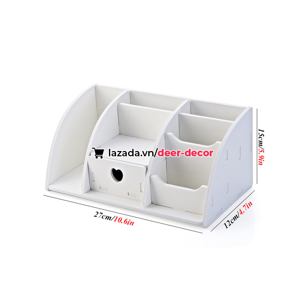 Khay Hộp Để Mỹ Phẩm - Để Vật Dụng Đa Năng - DEER DECOR