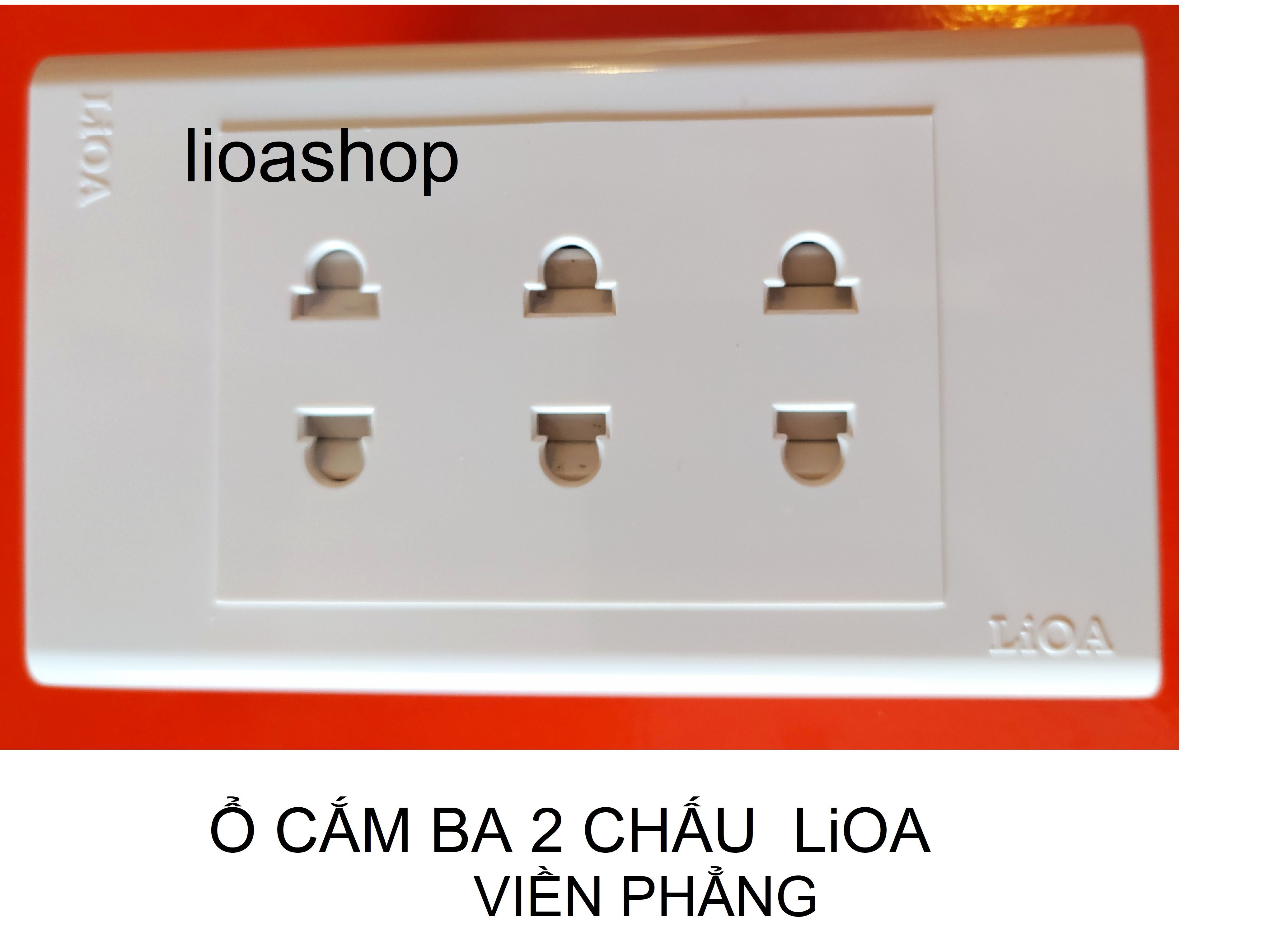 Ổ BA 2 CHẤU LiOA
