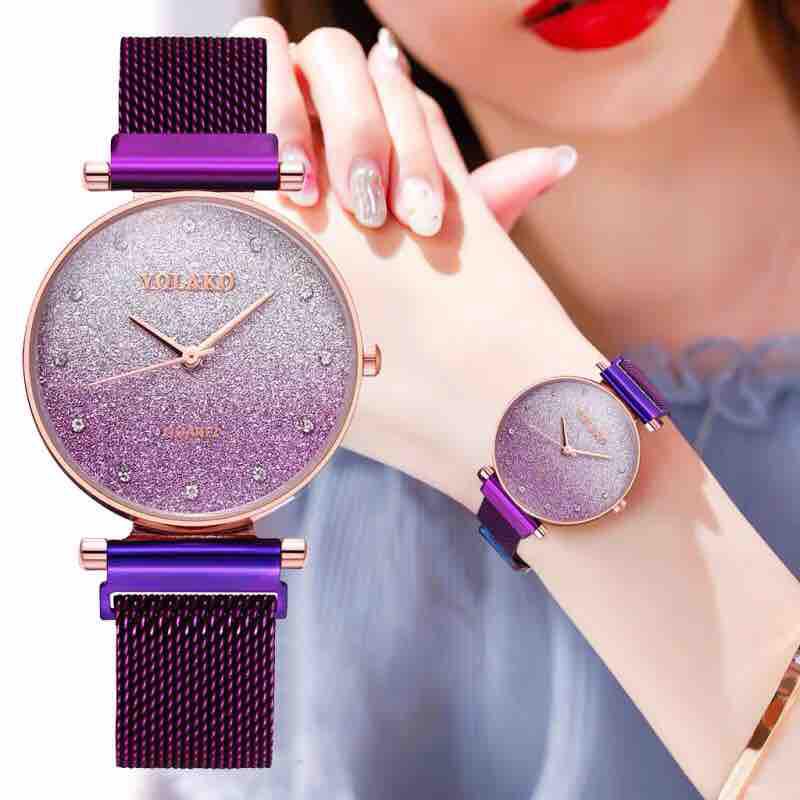 đồng hồ dây kim loại cho nữ