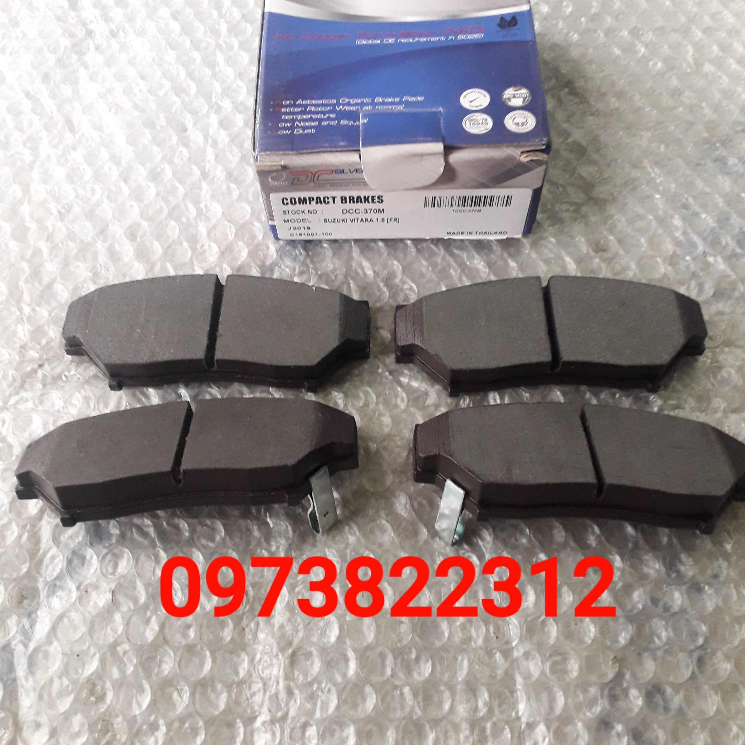 Má phanh trước Vitara 02-06 ( Giá 1 Bộ) COMPAC