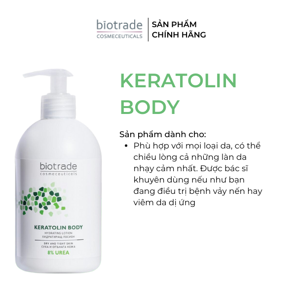 Dưỡng Thể Keratolin Body Hydrating Lotion 400ml