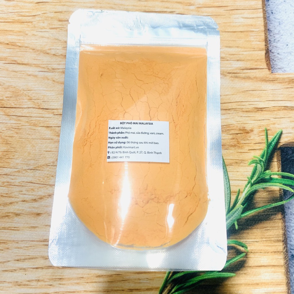 Phô mai bột Hàn Quốc  siêu ngon 100gr( Túi zip)