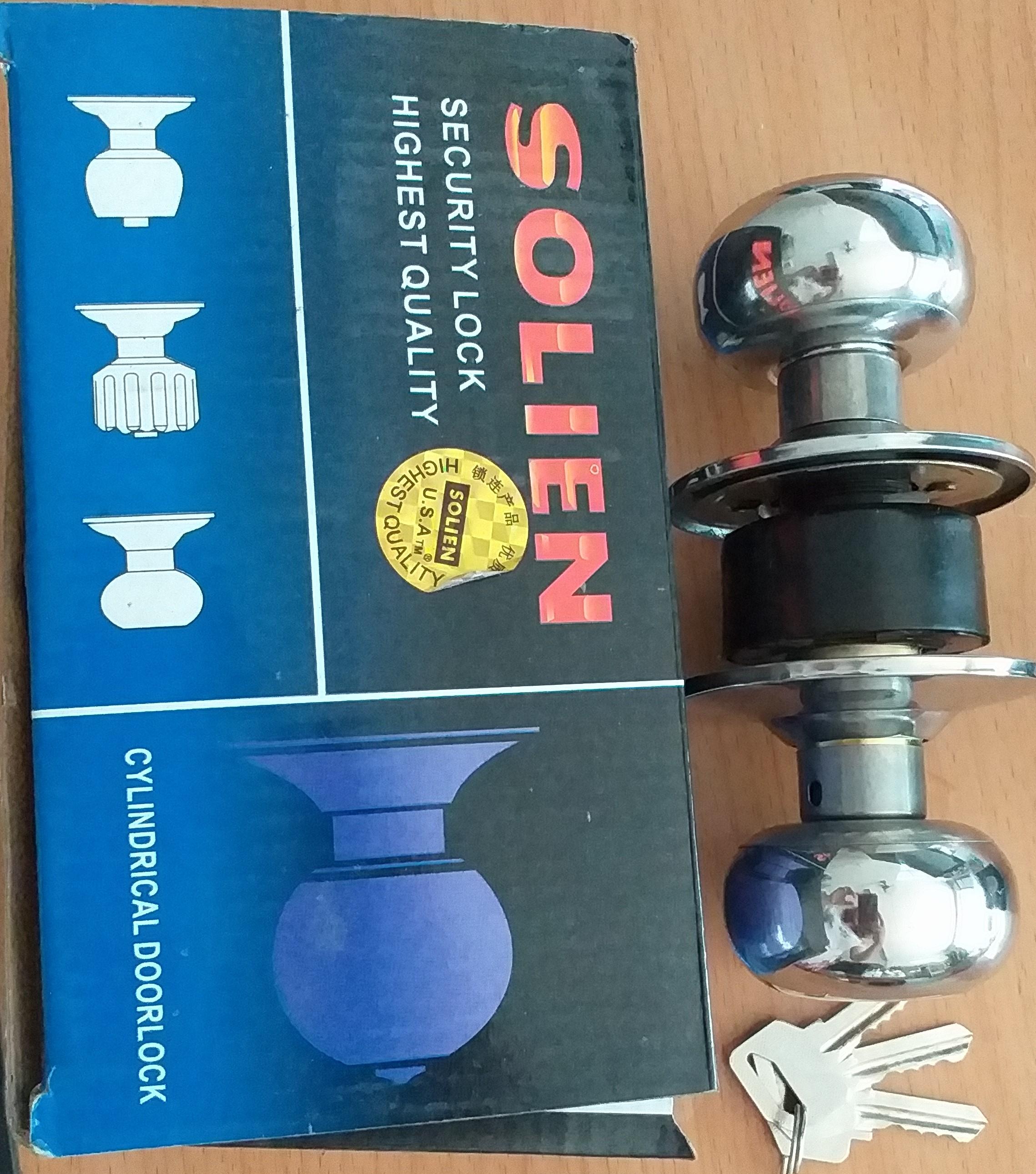 Ổ khoá tay nắm tròn Solien