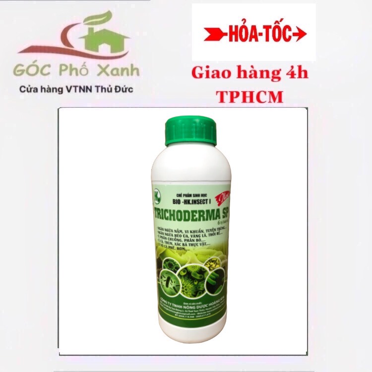 Nấm Trichoderma dạng nước chai 1 lít