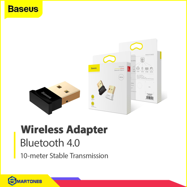 Bảng giá USB-Bluetooth 4.0 Baseus thu phát tín hiệu Bluetooth cho máy tính, laptop Phong Vũ