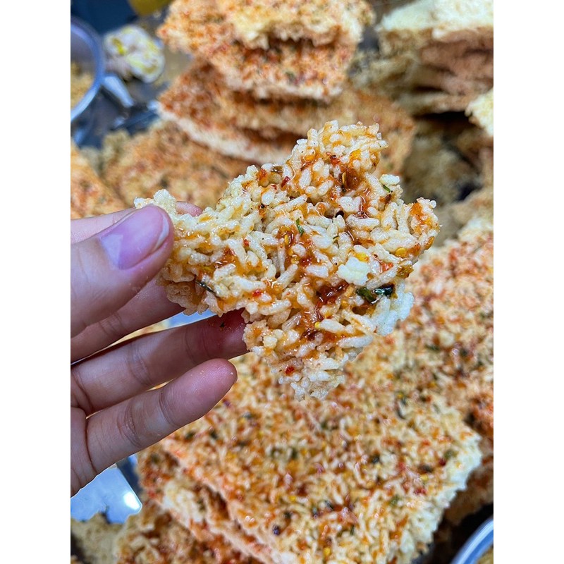 Cơm Cháy Mắm Hành Cay Vừa - 500G