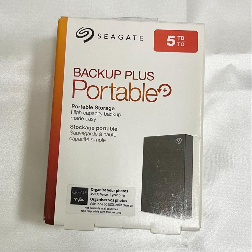 [HCM]Ổ Cứng Di Động Seagate Backup Plus Portable 5TB - KCD