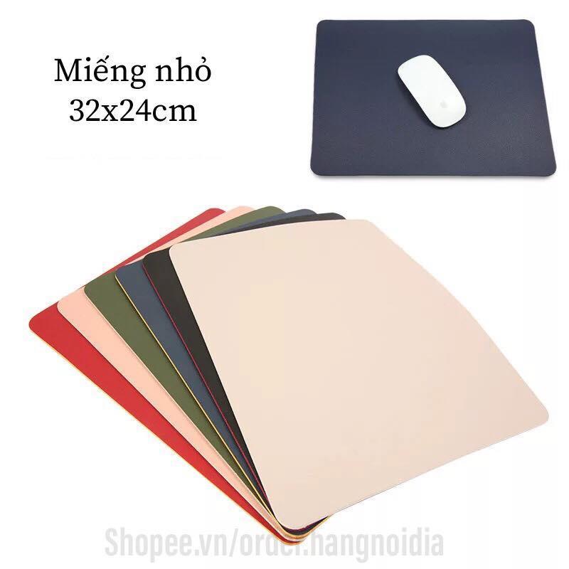 Giá Miếng di chuột,miếng lót chuột 2 mặt da PU