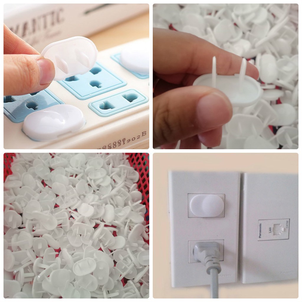 [HCM]Set 5 Bịt Ổ Điện An Toàn Cho Bé (5 Cái)