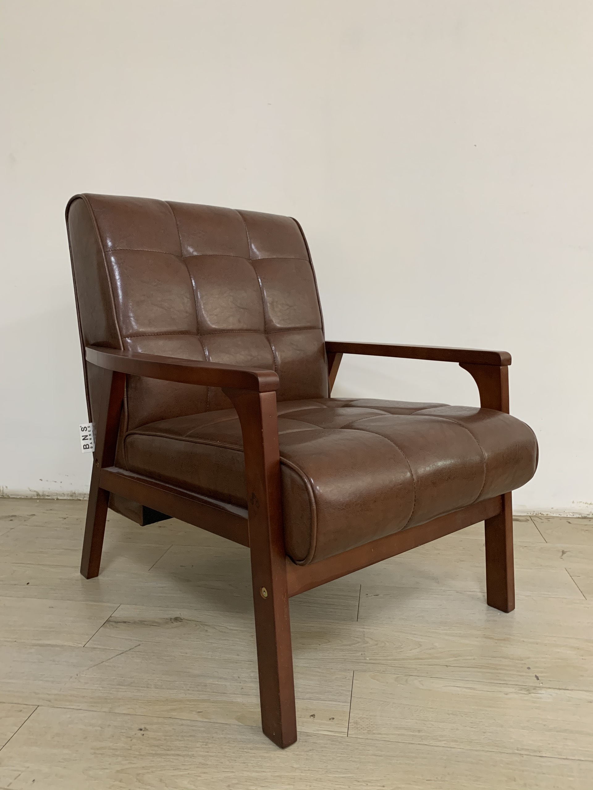 Sofa BNS 8039BD-1P (Nâu) Ghế đơn