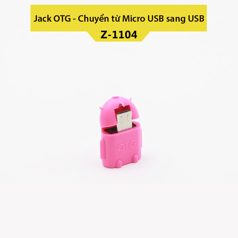 Jack OTG hình Android – Chuyển từ Micro USB sang cổng USB