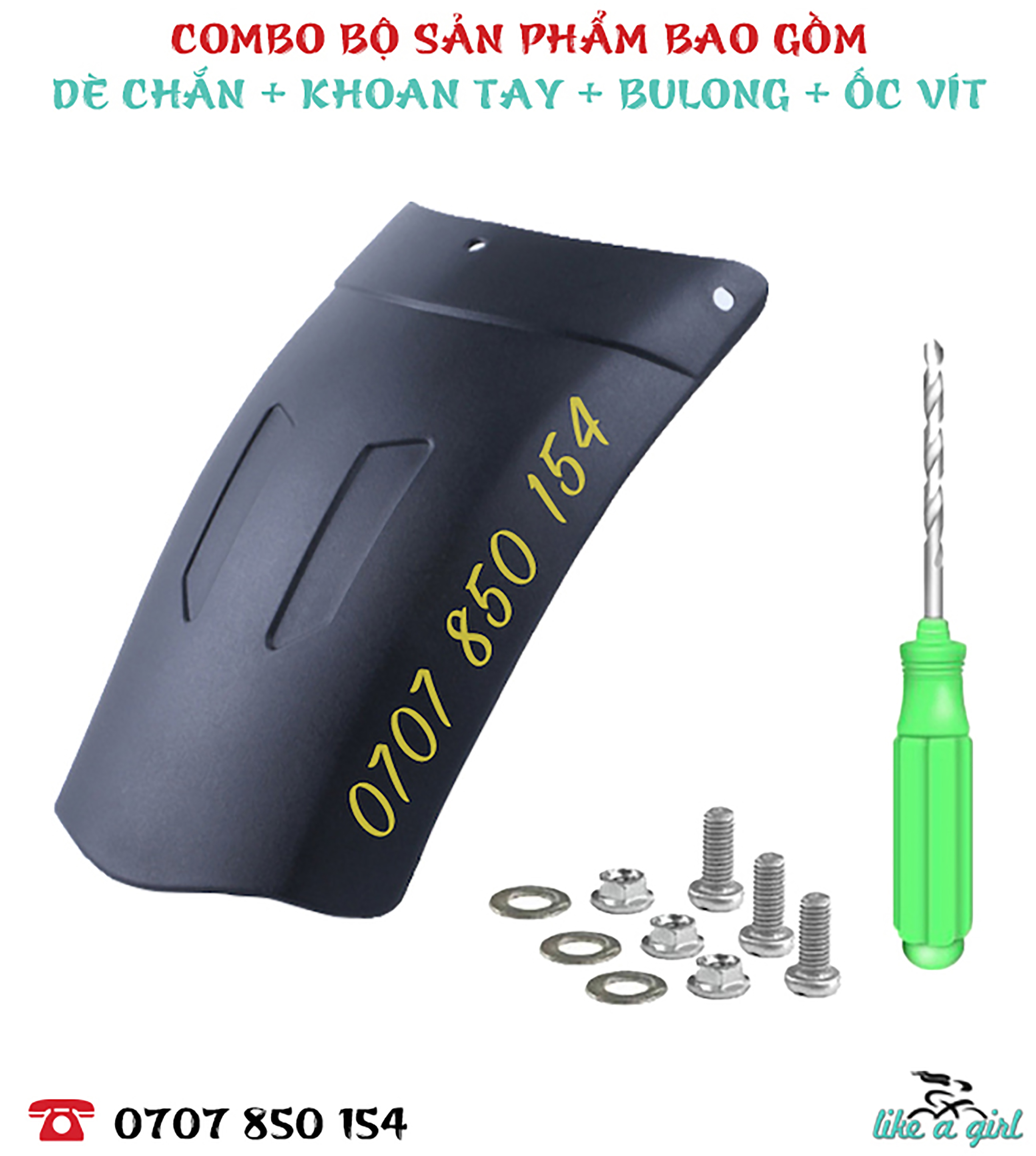 🔱 Chắn bùn dè trước Z300