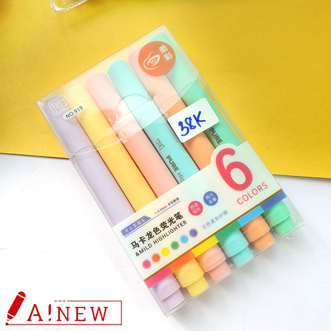 Bút Dạ Quang 6 Màu-Mild Highlight
