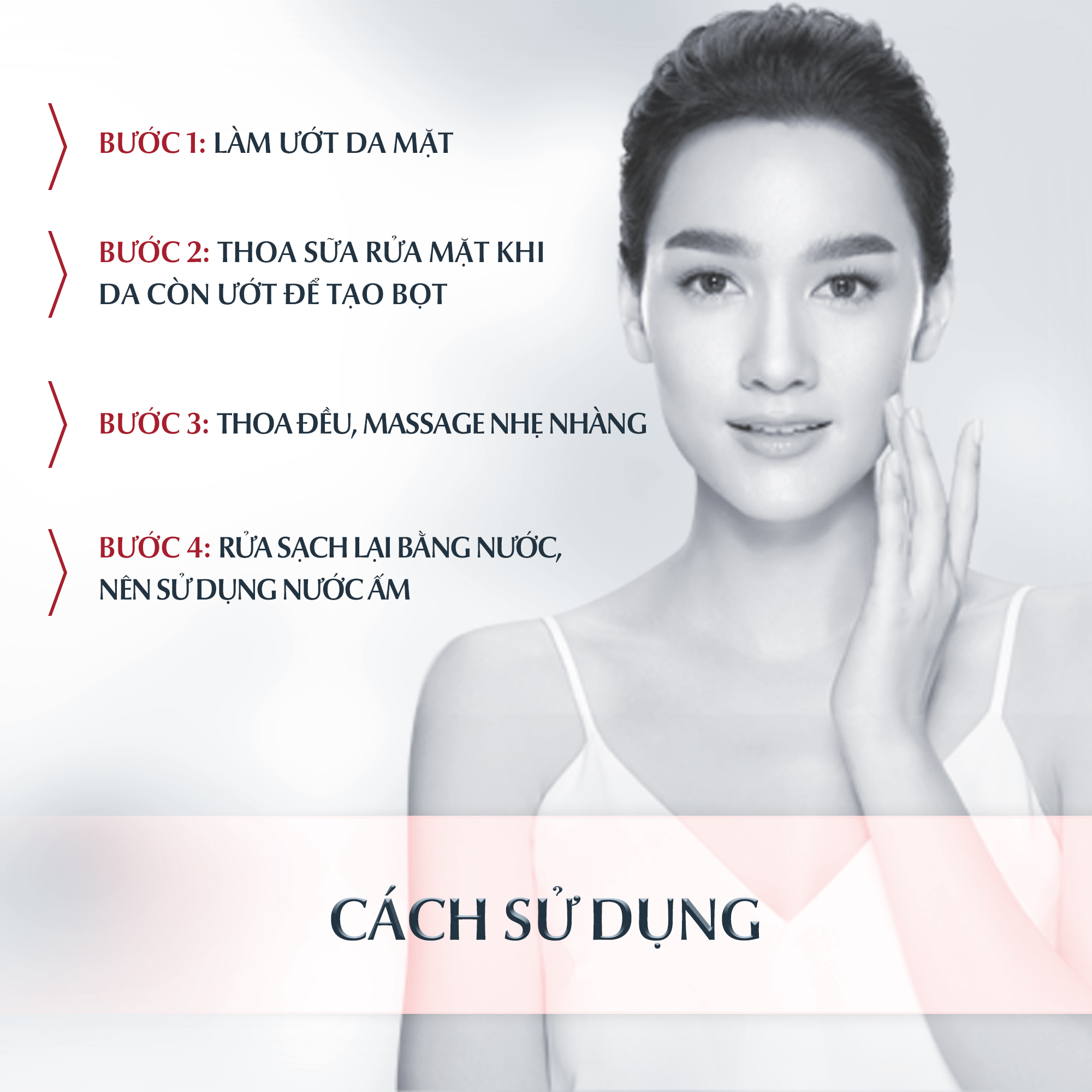 Sữa Rửa Mặt Sáng Da Eucerin Spotless Brightening Cleansing Foam 50g