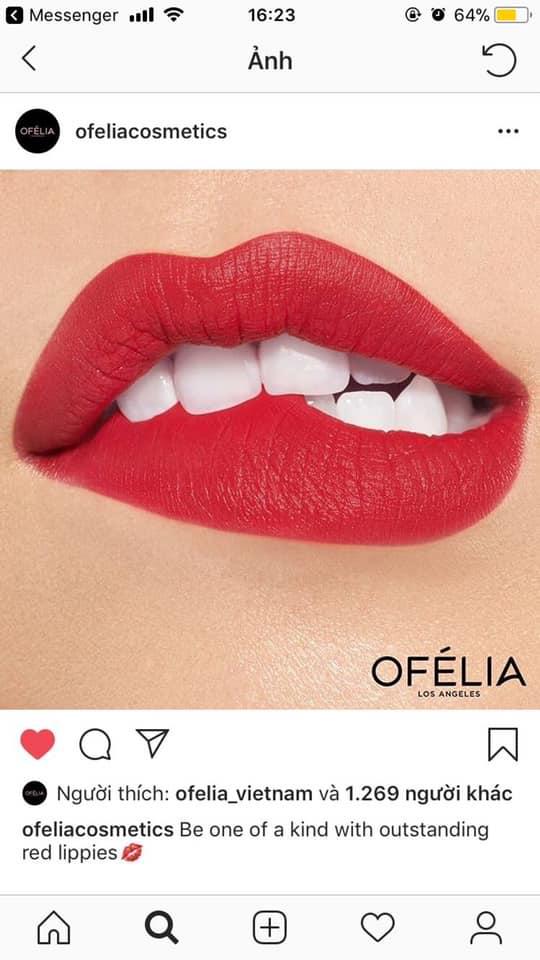 Son Ofélia Màu The one: đỏ thuần