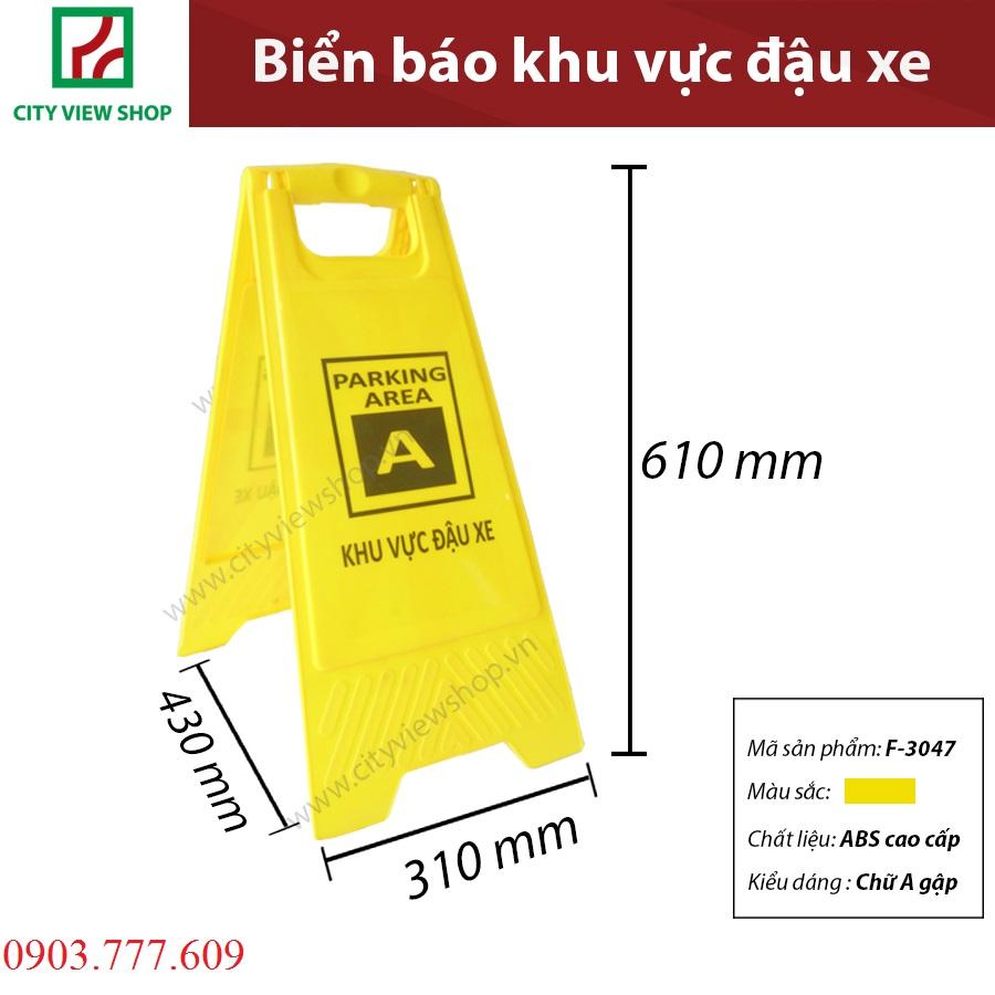 [HCM]Biển báo khu vực đậu xe