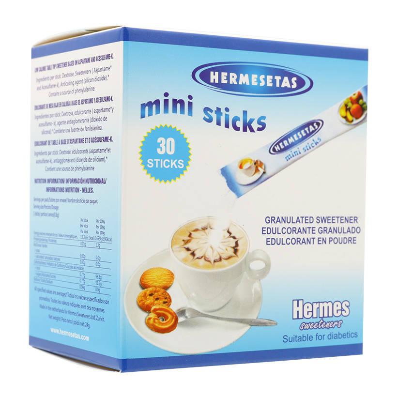 Đường Ăn Kiêng Hermesetas Mini Sticks - (0.8gx30)