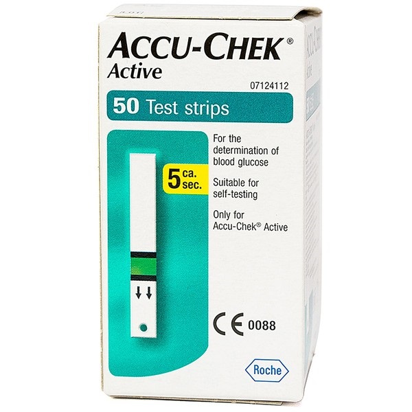 Máy đo đường huyết Accu-Chek Active ( Hàng chính hãng bảo hành trọn đời )