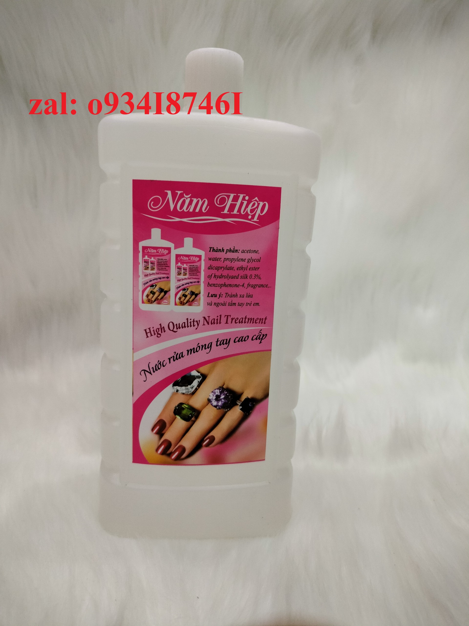 Nước rửa móng, tẩy sơn móng Năm Hiệp 1000ml