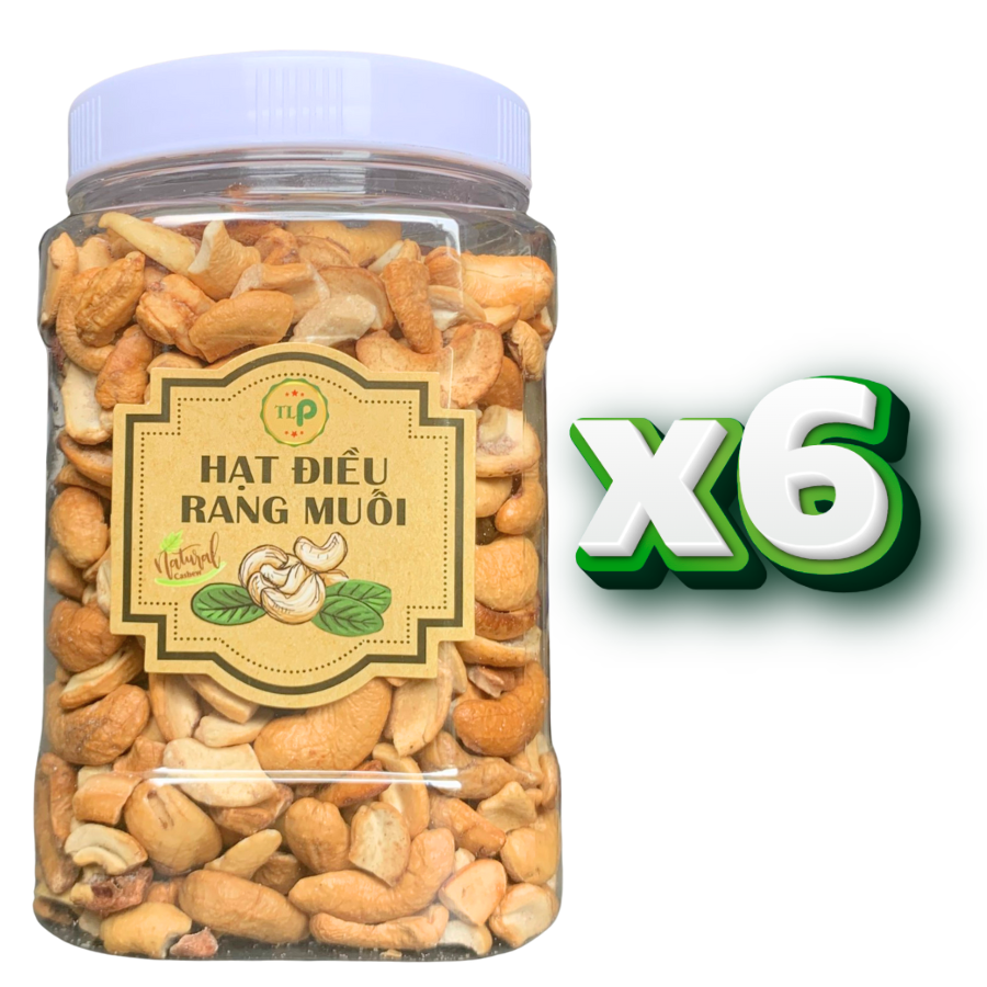 HẠT ĐIỀU BỂ RANG MUỐI TÂN LỘC PHÁT HŨ 500G Hạt Điều Bình Phước Thơm Ngon